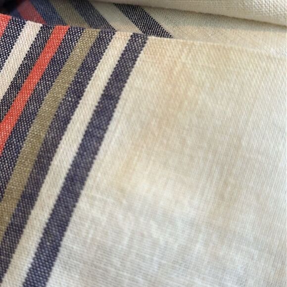 Vintage 70s/80s Counterparts Plaid White, Navy Blue, Red & Tan Plaid Full Skirt - Picture 11 of 12